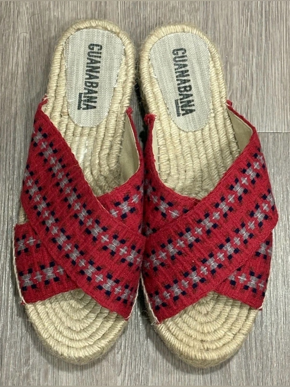Guanábana Women’s Espadrille Platform Sandals Spain US Sz 9 Boho Coastal Beach